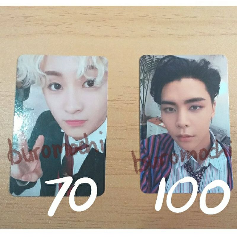 NCT 127 NCT DREAM PHOTOCARD PC JOHNNY CHERRY BOMB MARK MFAL THE FIRST