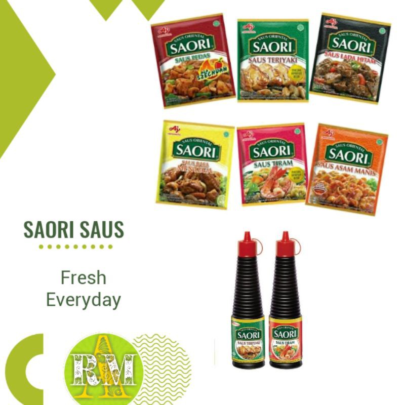 

SAORI SAUS | BOTOL | SACHET | PILIHAN
