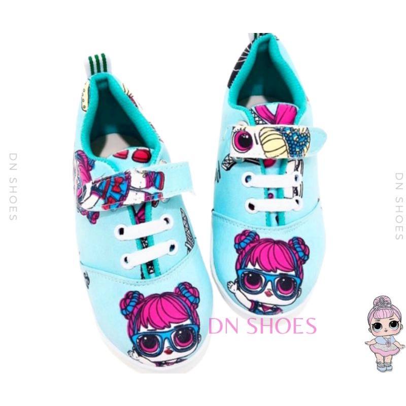 Sneakers Anak Perempuan Sepatu anak perempuan Karakter Cewek Lol Random