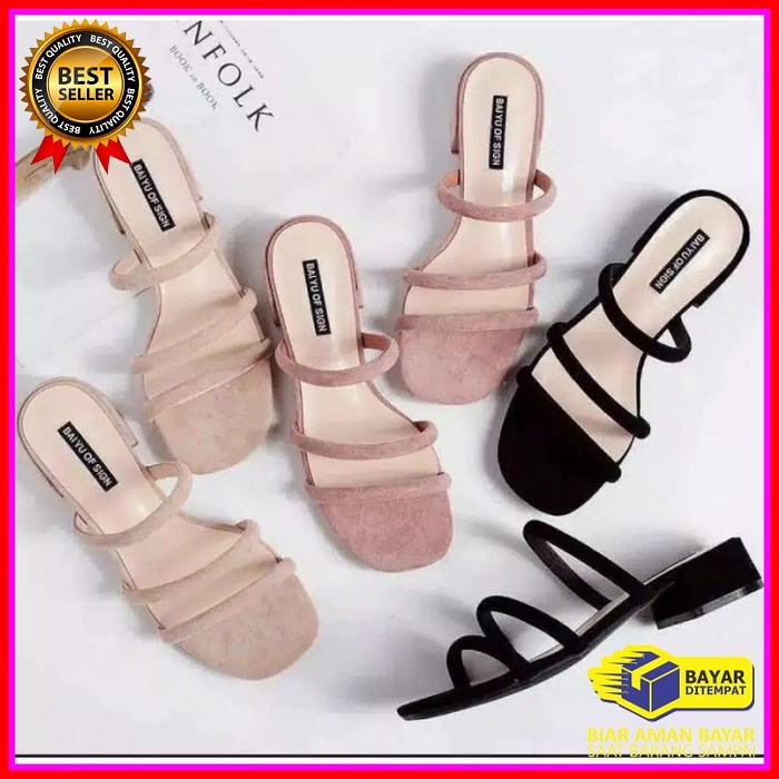 New ProductSr 1272 D R_001 Sendal Hak Kaca 5Cm Sendal Andin Sen MX278 Hak Tahu Bludru Ban 3  Hit