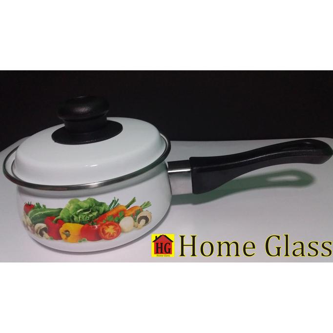 @#@#@#] panci kecil bergagang pan sauce enamel