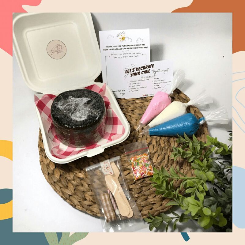 

tambahan frosting cream korean bento cake