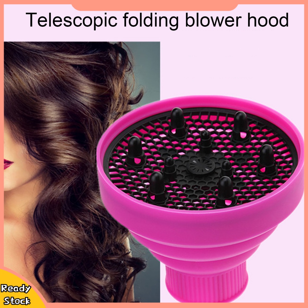 Hua Hair Dryer / Pengering Rambut Lipat Bahan Silikon Lembut