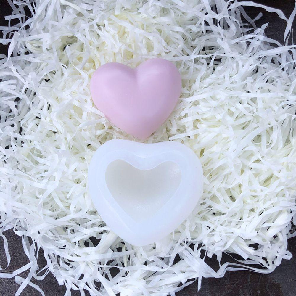 Solighter 3D Lilin Cetakan Handmade Hari Valentine UV Epoxy Resin Fondant Kue Cetakan Aromaterapi Lilin Silicone Mold