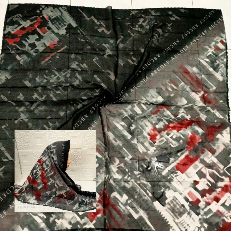 HIJAB SEGI EMPAT KW MANDJA//REFLIKA IVAN GUNAWAN MURAH//COD//BAYAR DI TEMPAT