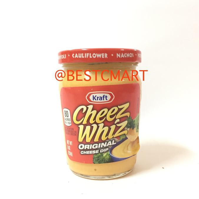 

PROMO ENAK KRAFT CHEEZ WHIZ (ORIGINAL CHEESE DIP) 226 GR Terlaris