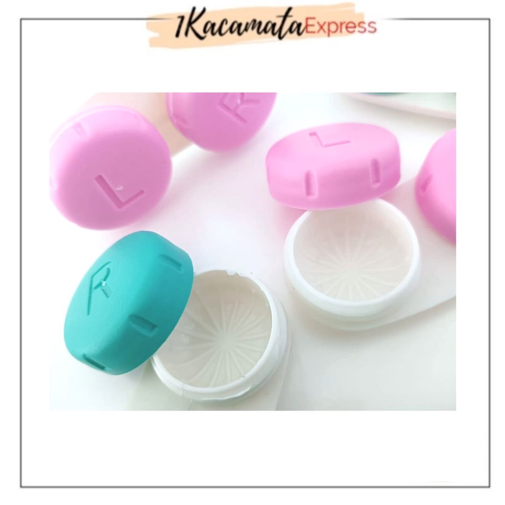 Tempat softlens case mini bunga