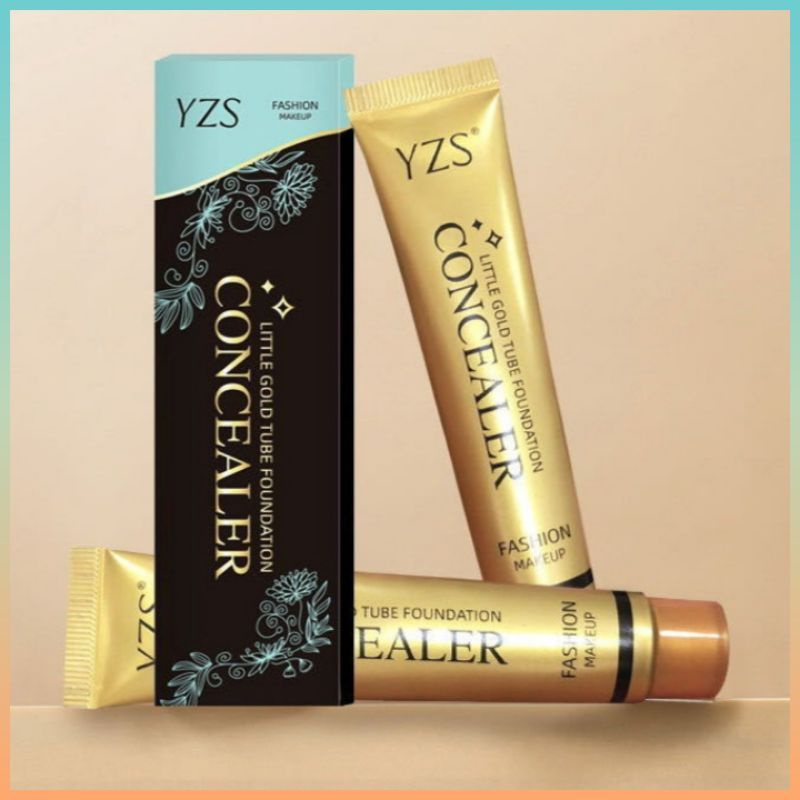 Medan Termurah GoldTube Foundation concealer YZS professional face base makeup concealer