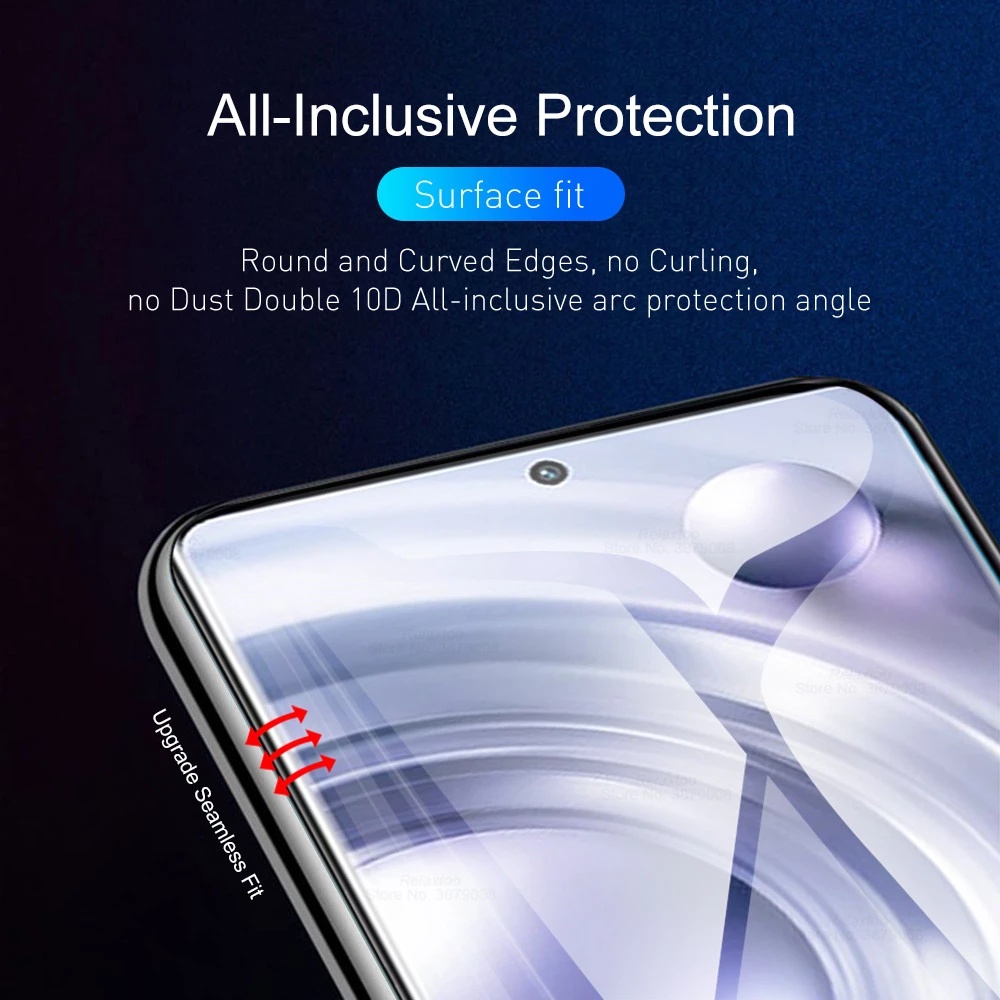 Pelindung Layar Hydrogel HD Bening Anti Gores Untuk vivo X80