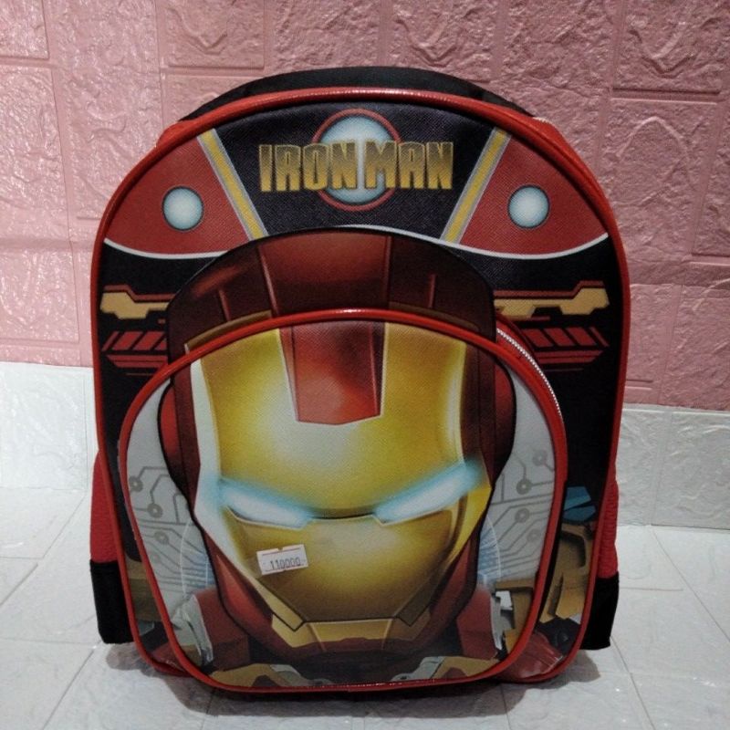 Tas sekolah spiderman TK