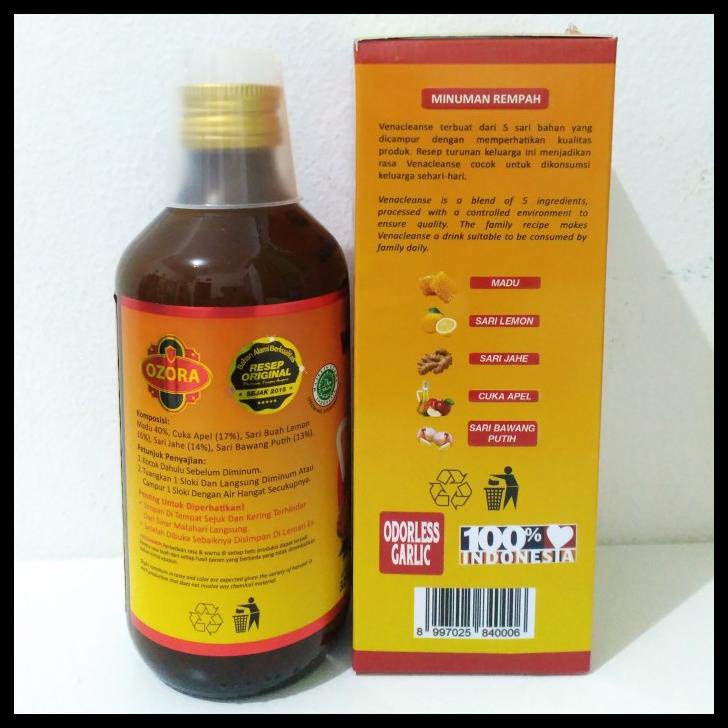 

DISKON TERBATAS !!! VENA CLEANSE OZORA 325ML VENACLEANSE TERLARIS