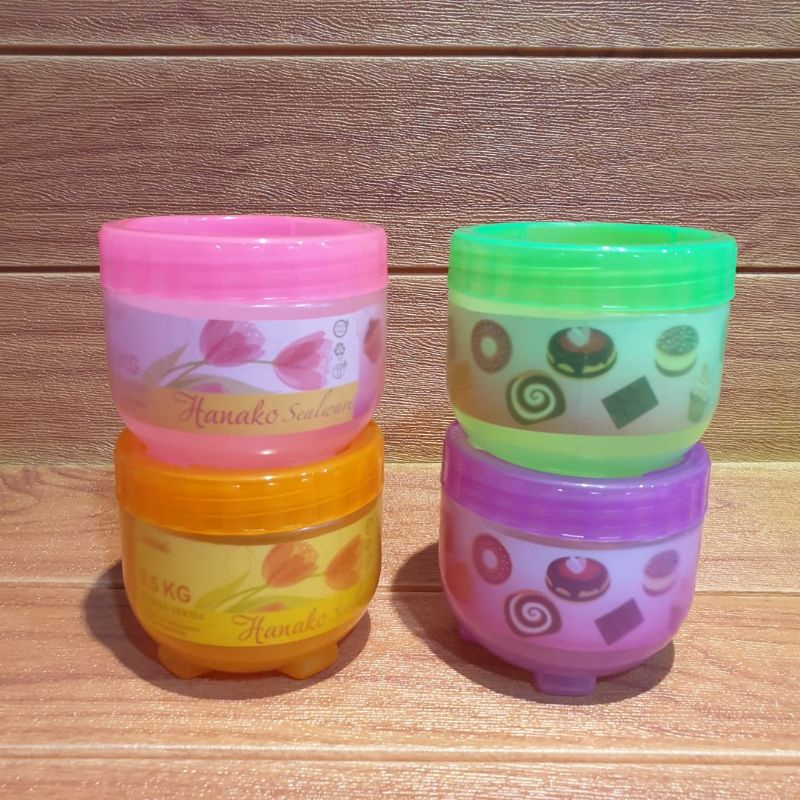 Toples Hanako 1/2 Kg / Toples Snack / Toples Setengah Kilo / Toples Murah