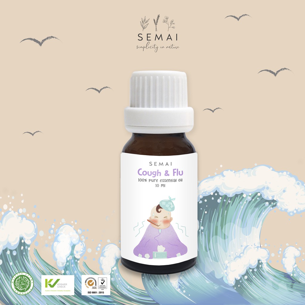 SEMAI Cough n Flu Special Blend Essential Oil Minyak Atsiri Diffuser