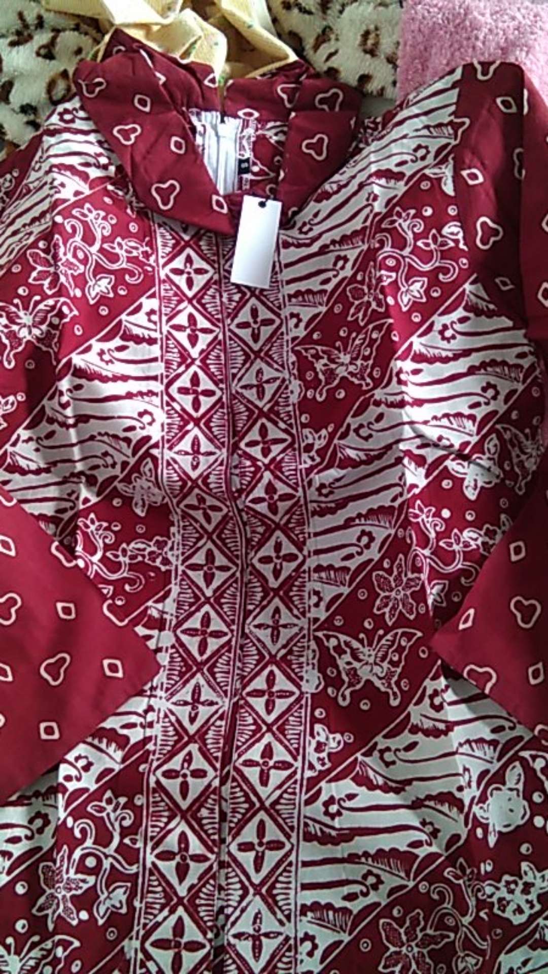 Shanaya Batik Tunik Gipsy Garutan Seling Bahan Cap Garutan Size S M L Xl Xxl