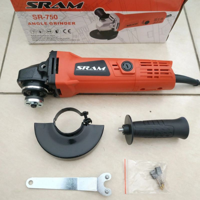 Mesin grinda tangan / Gerinda SRAM SR-750 400 Watt