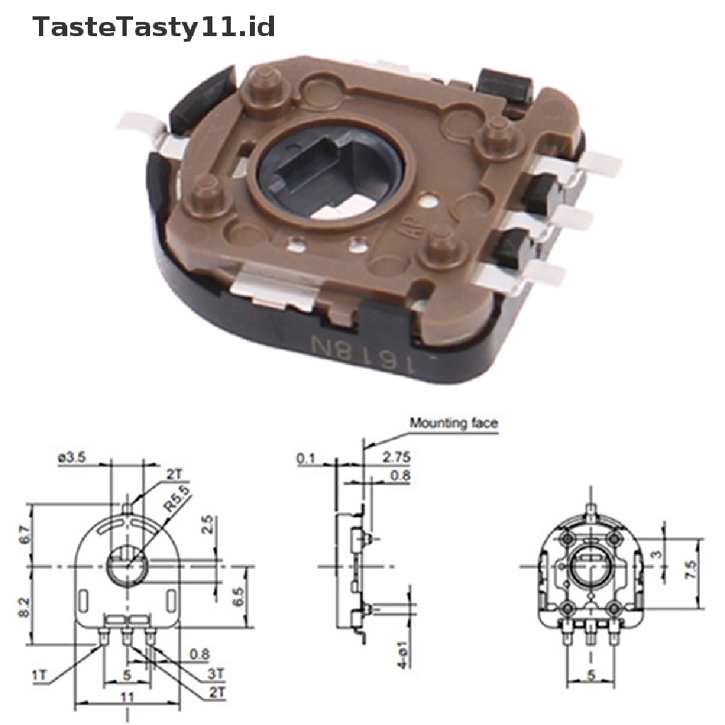 2pcs TasteTasty RDC503013Sensor Deteksi Sudut 10K Untuk Proyektor