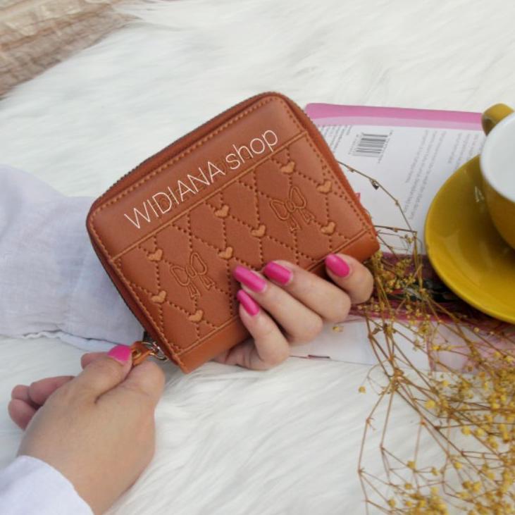 LC.96589 ▪ Dompet Wanita  Dompet Koin Erina Kulit Jeruk Sintetis Tebal  Model Kekinian 2021