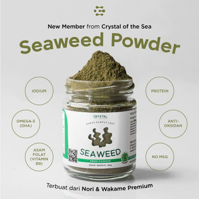 Seaweed Nori Powder Crystal of the Sea