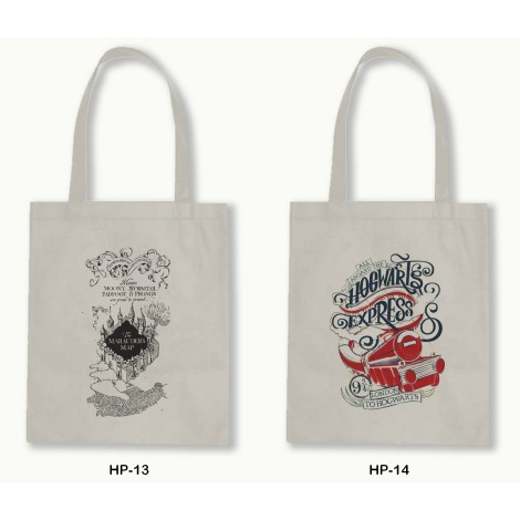 TOTE BAG BLACU 30X40 - HARRY POTTER series.08