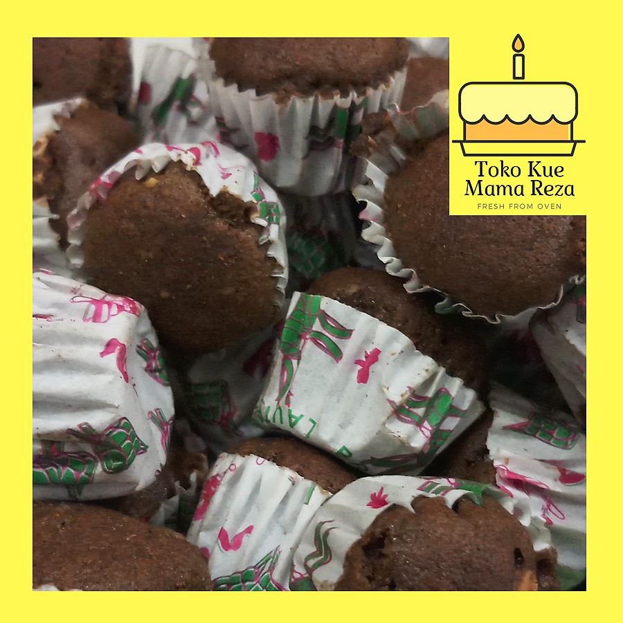 

Brownis Kering 250gr - Bronis Coklat Kacang