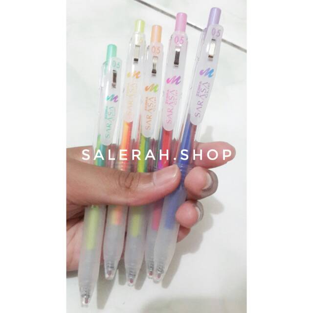 

Sarasa Marble Color 0.5mm Satuan