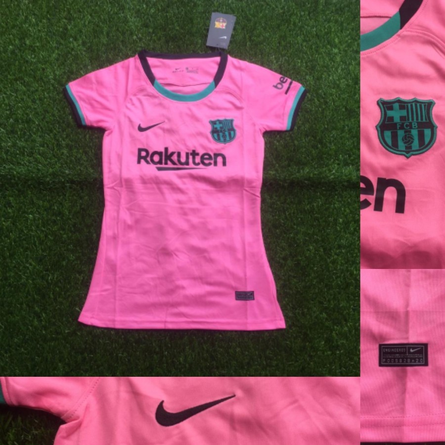 JERSEY BOLA BARCELONA 3RD LADIES 2020-2021 GRADE ORI
