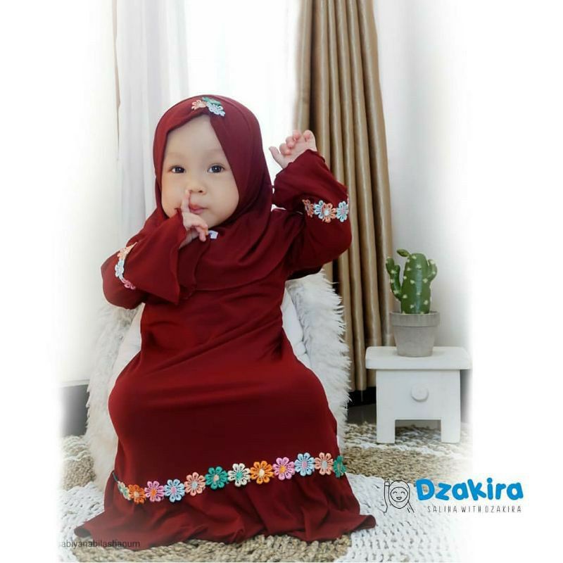 Gamis Bayi 0-18 bulan Set Gamis Bayi Perempuan Gamis Bayi Perempuan 0 6 bulan Gamis Bayi Perempuan 6 12 bulan Setelan Bayi Perempuan Import