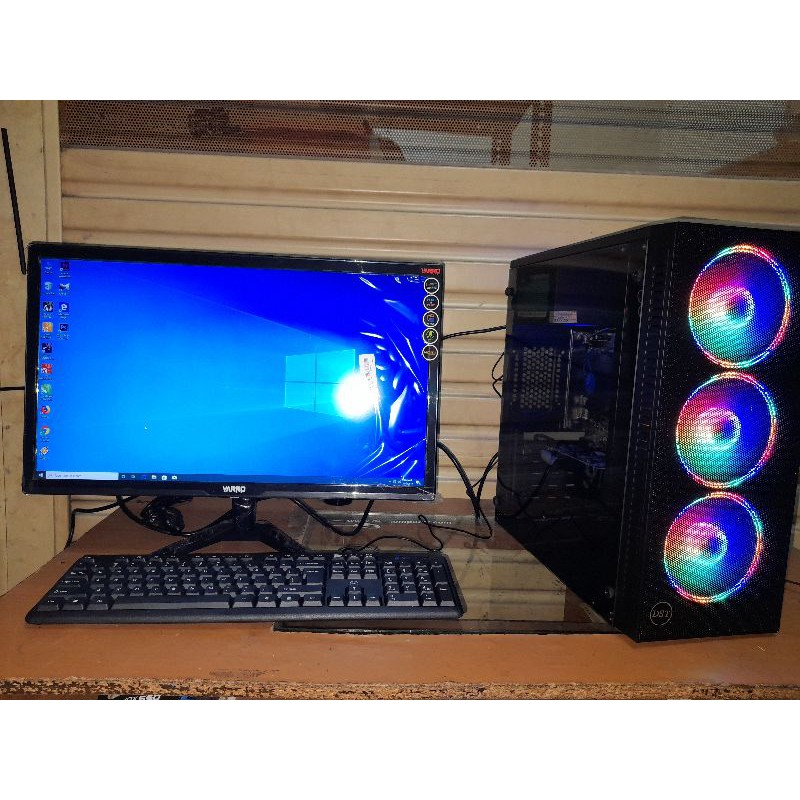 Paket cpu lengkap core i5 gen 4 led 19 full HD vga 8gb
