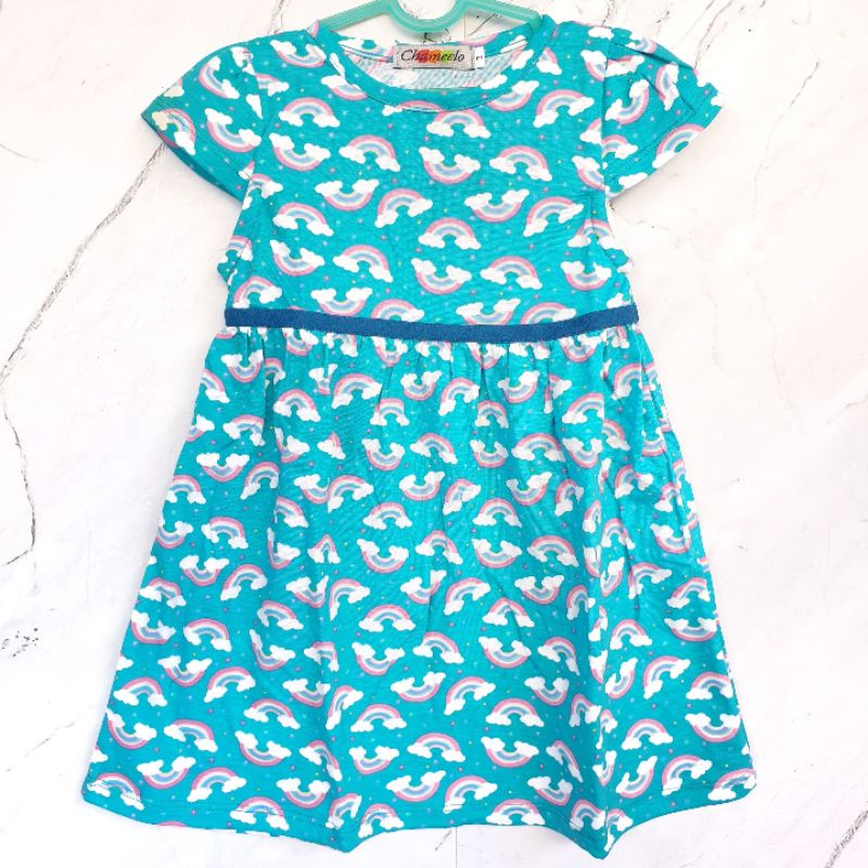 Dress Kaos Cotton Chameelo Anak Perempuan