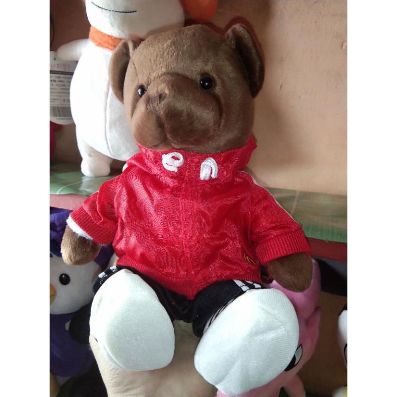 (boneka pl) Gukguk coklat kostum