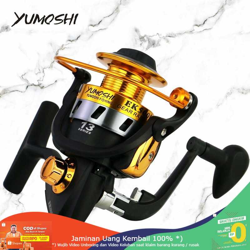 (BISA COD) RVOSTR  Series Reel Pancing Spinning 12 Ball Bearing