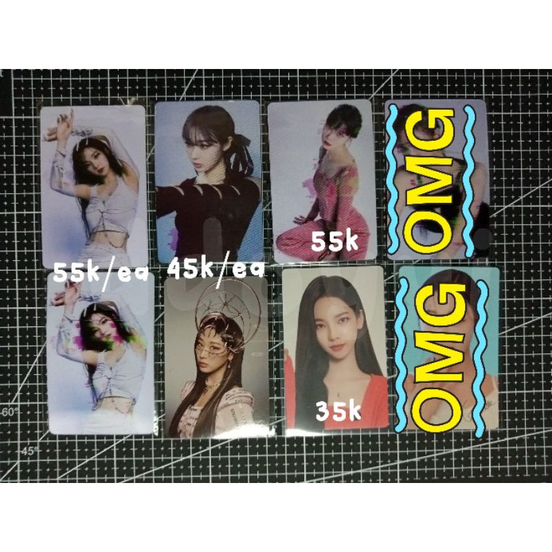 photocard/pc aespa lenti hallu karina winter giselle ar clip giselle