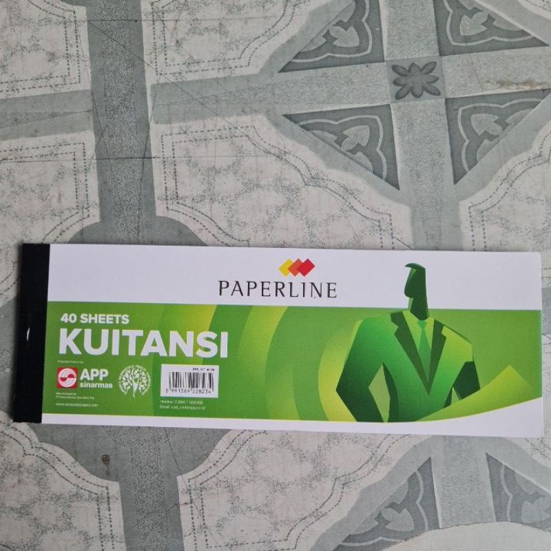 

buku KWITANSI kuitansi paperline PPL KT 40 M isi 50 lembar