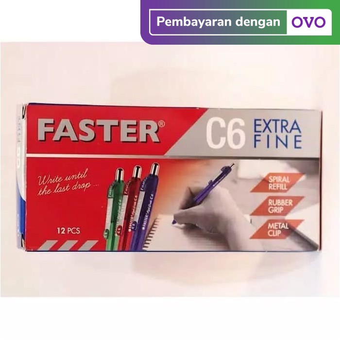 

Special Pulpen Faster C6 - Hitam Eksklusif