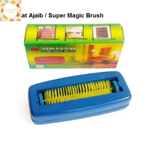 Blommie ITN Sikat Karpet /Super Magic Brush / sikat ajaib Untuk Bersihkan Karpet