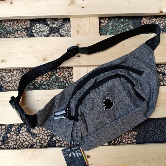 waist bag tas pinggang pria hurley bl