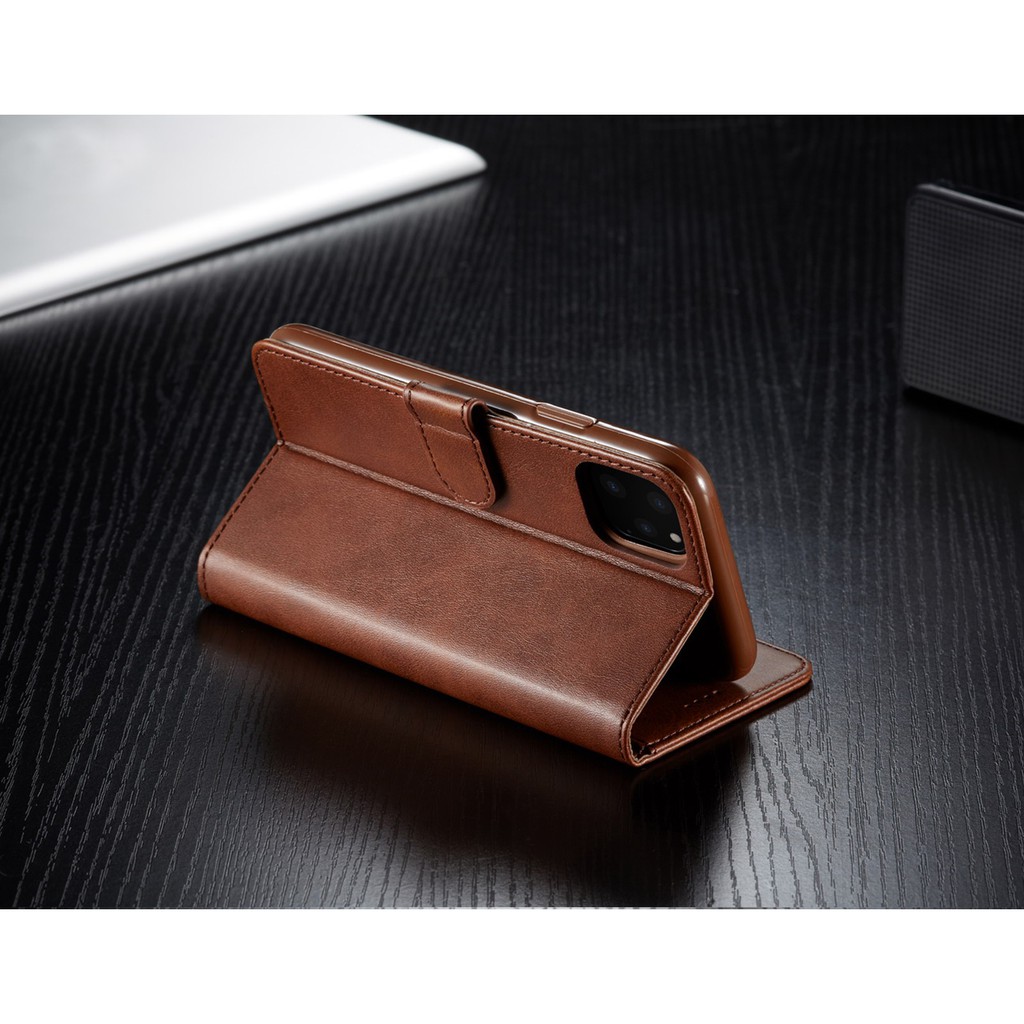 Iphone 12 Iphone12 Flip Wallet Dompet Kulit Leather Cover Case Casing