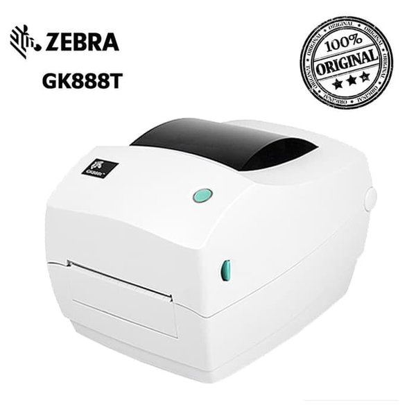 

PRINTER BARCODE LABEL PRINTER ZEBRA GK888T GK-888 LABEL A6 ALAMAT
