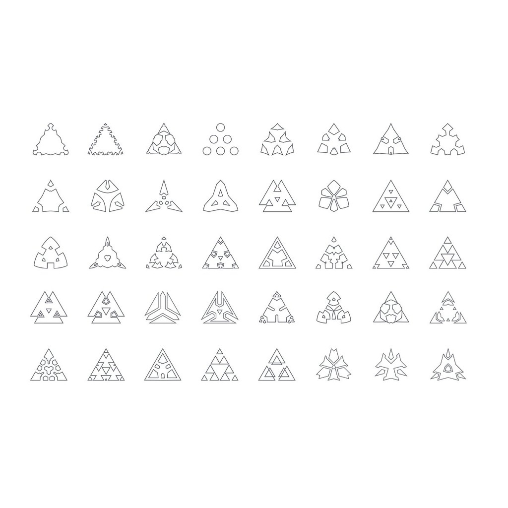 Logo Creator Triangle Shapes Edition - Photoshop &amp; Illustrator