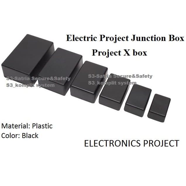 Electronic BOX Projek / BOX HITAM X5 / Casing Driver