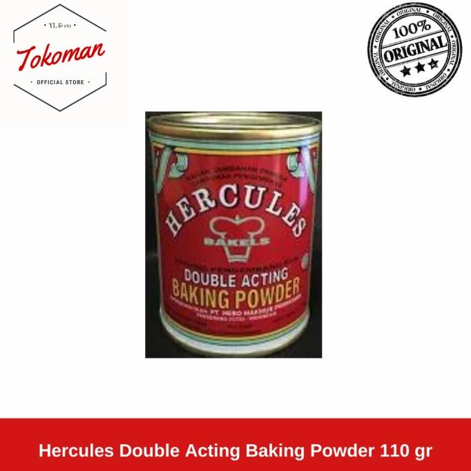

Hercules Baking Powder 110 gr / Tepung Pengembang Kue TERLARIS TERPERCAYA ORIGINAL