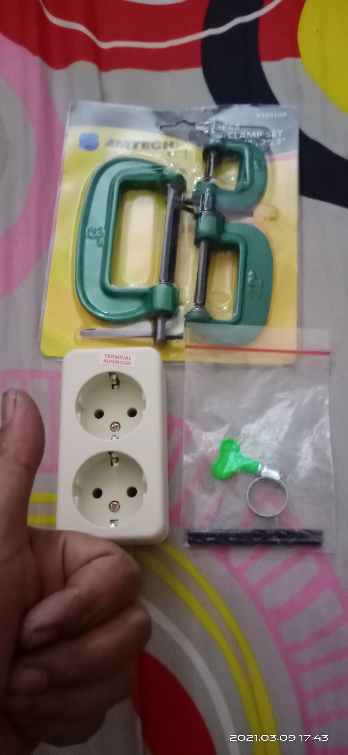 Klem Selang 1 - Klem Gas 1 Inch