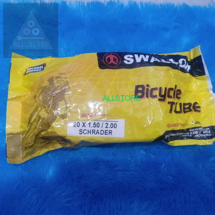 Ban dalam swallow 20 x 1.50 / 2.00 AV Sepeda Minion Lipat BMX ring 20