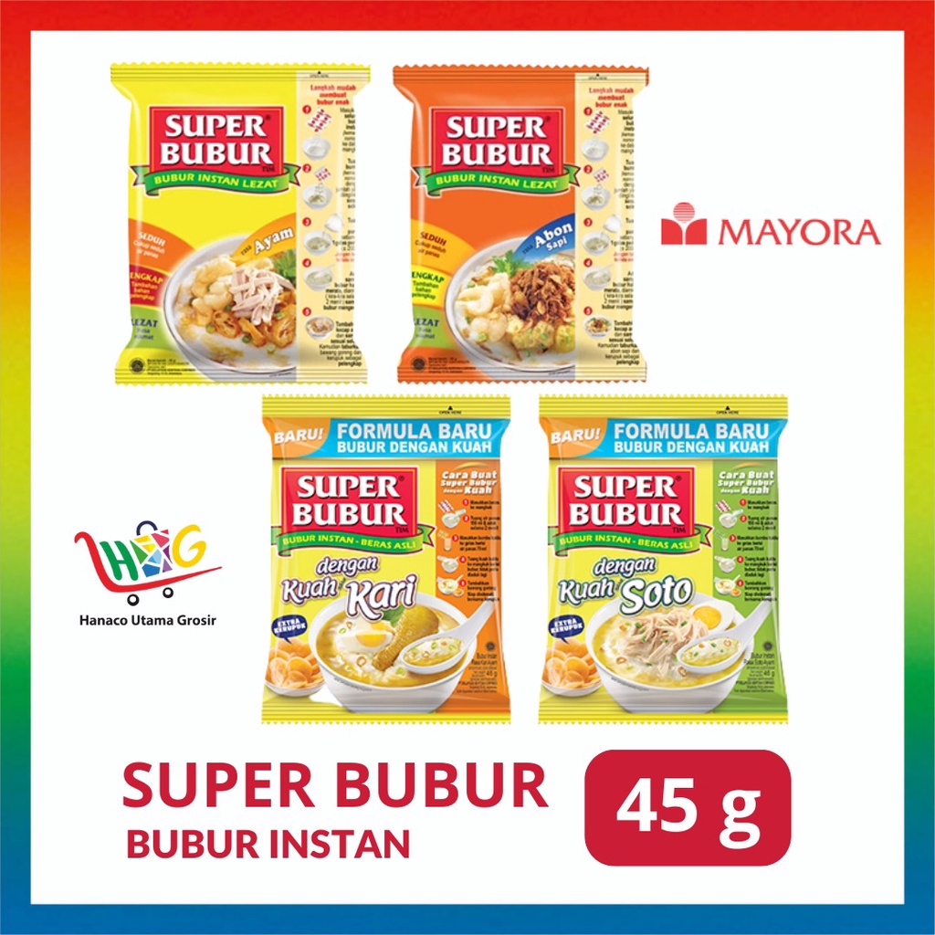 Super Bubur All Varian 45g