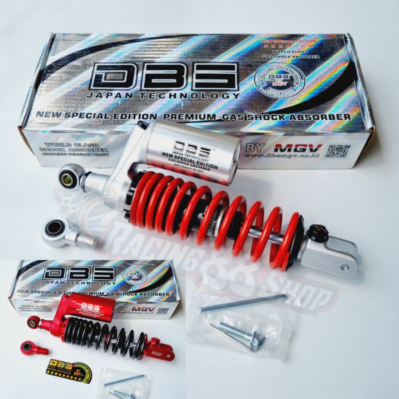 Shock Shockbreaker Belakang Original DBS Copy Tabung YSS G+ By - MGV Mio Smile Mio Sporty Mio J Mio 