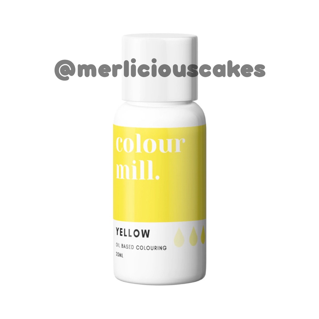 

Colour Mill Yellow 20 ml Oil Based Colouring