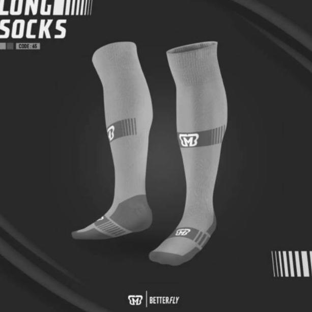 Kaos Kaki Futsal/Sepakbola MBB Apparel Original Abu "SAG. 230057"