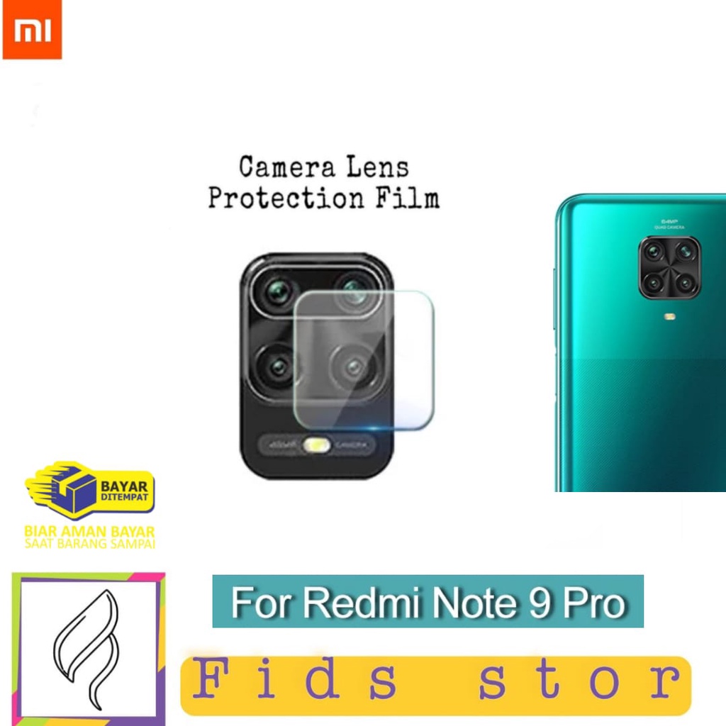 Tempered Glass Camera for Xiaomi Redmi Note 9 / Redmi Note 9 Pro Anti Gores Kaca Pengaman Lens Camera Protection