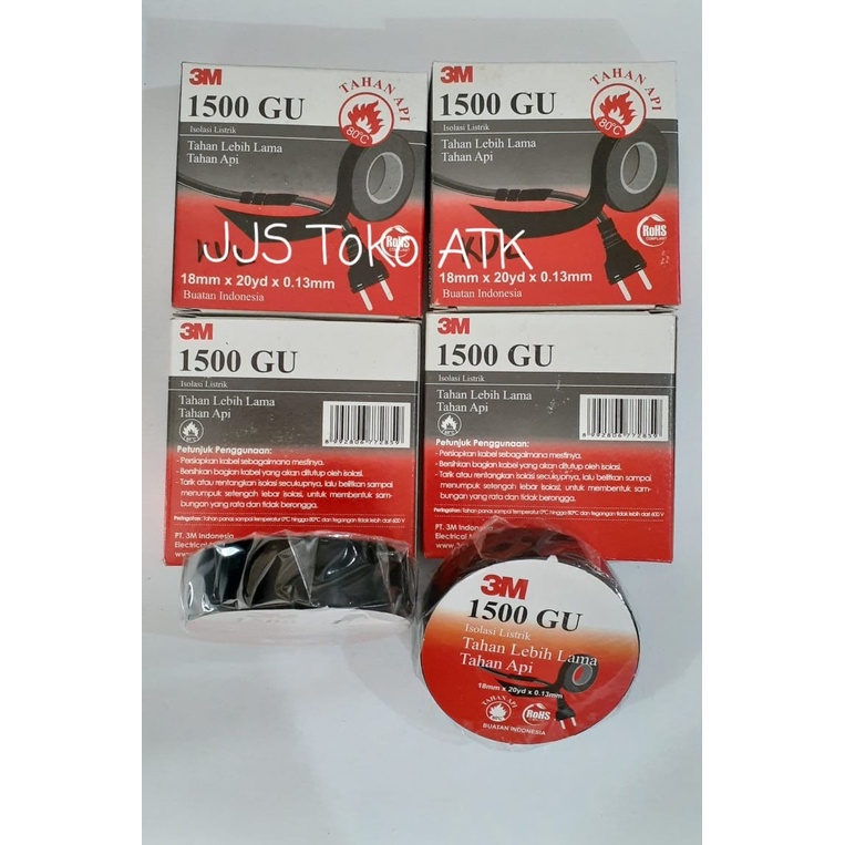

Isolasi Listrik Electrical Insulation Tape 3M