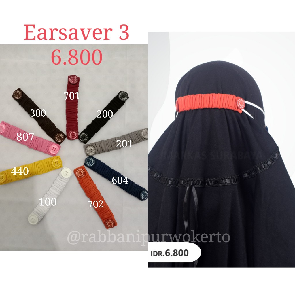 EARSAVER 3 RABBANI - PENGAIT MASKER RABBANI